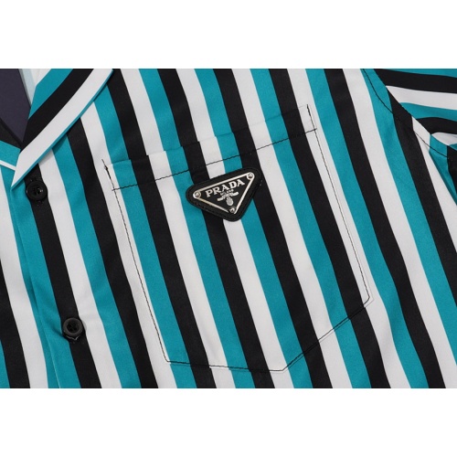 Replica Prada Shirts Short Sleeved For Men #969412 $29.00 USD for Wholesale