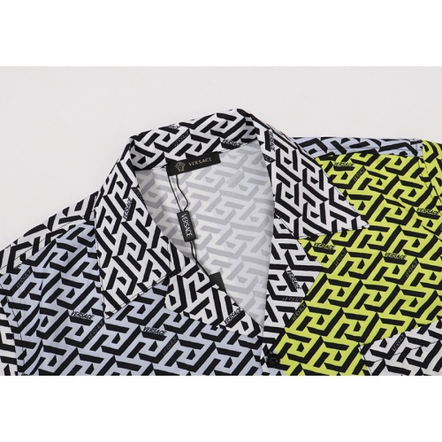 Replica Versace Shirts Short Sleeved For Men #969413 $32.00 USD for Wholesale