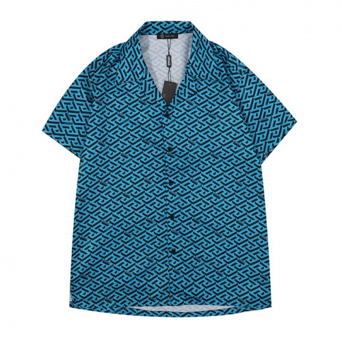 Versace Shirts Short Sleeved For Men #969414 $32.00 USD, Wholesale Replica Versace Shirts