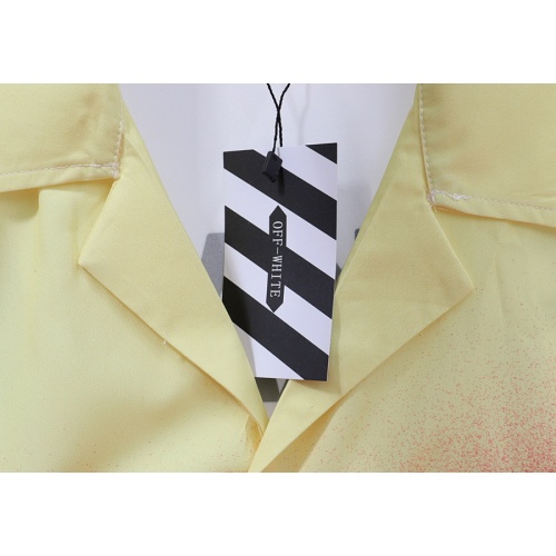 Replica Off-White Shirts Short Sleeved For Men #969422 $29.00 USD for Wholesale
