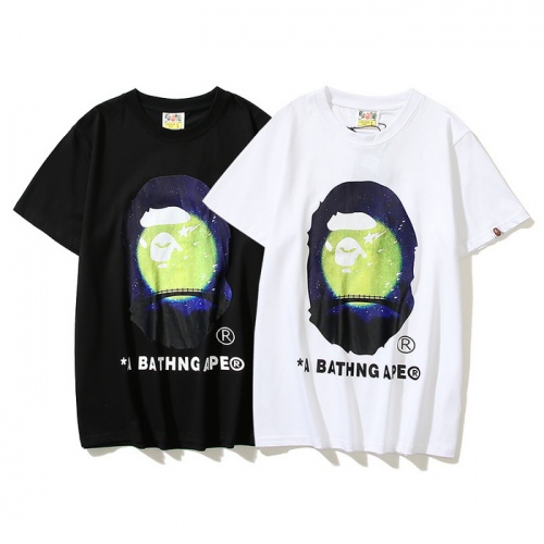 Replica Bape T-Shirts Short Sleeved For Men #969615 $25.00 USD for Wholesale