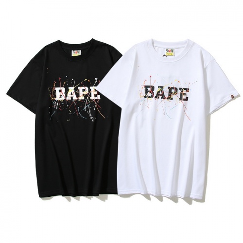 Replica Bape T-Shirts Short Sleeved For Men #969623 $24.00 USD for Wholesale