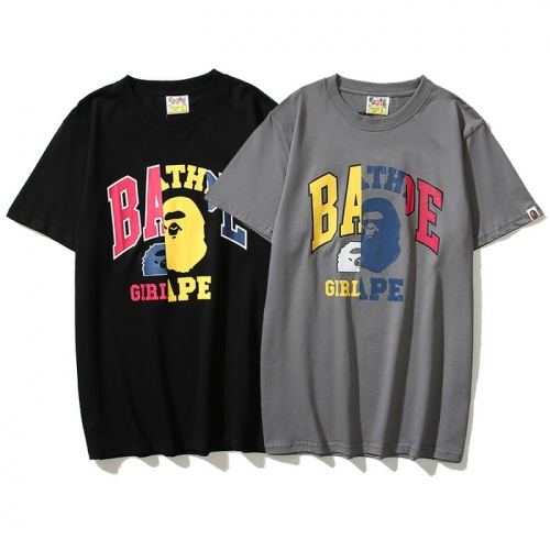 Replica Bape T-Shirts Short Sleeved For Men #969631 $25.00 USD for Wholesale
