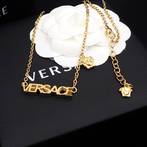 Versace Necklace For Women #969708 $25.00 USD, Wholesale Replica Versace Necklace