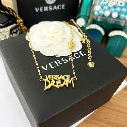 Replica Versace Necklace For Women #969709 $25.00 USD for Wholesale