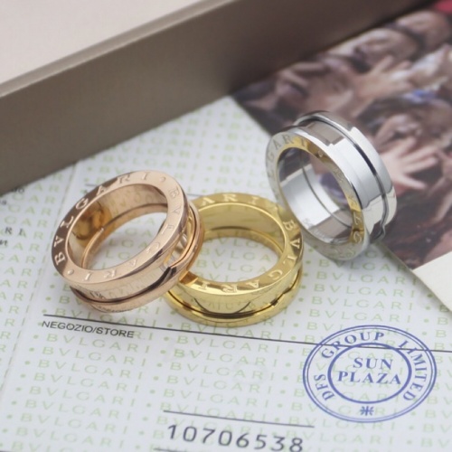 Replica Bvlgari Rings For Women #969721 $27.00 USD for Wholesale