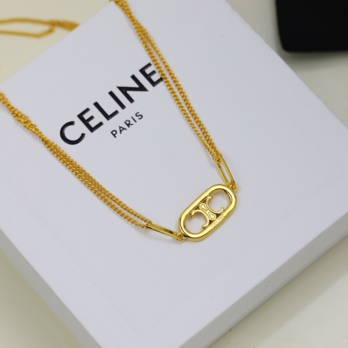 Replica Celine Necklace For Women #969758 $25.00 USD for Wholesale