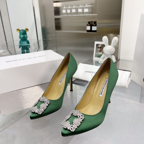 Manolo Blahnik High-Heeled Shoes For Women #969766