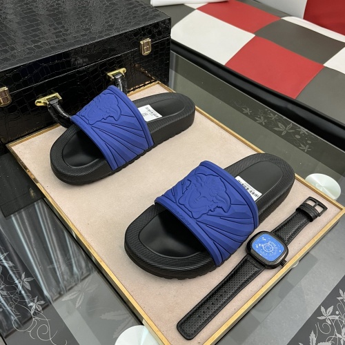 Replica Versace Slippers For Men #969908 $42.00 USD for Wholesale