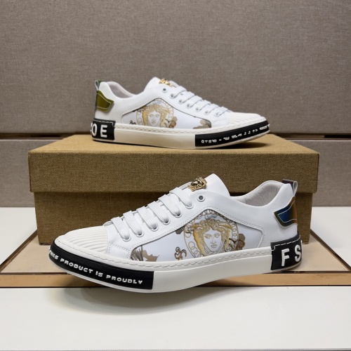 Replica Versace Casual Shoes For Men #969960 $80.00 USD for Wholesale