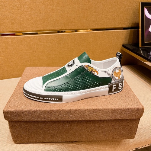 Replica Versace Casual Shoes For Men #969987 $76.00 USD for Wholesale