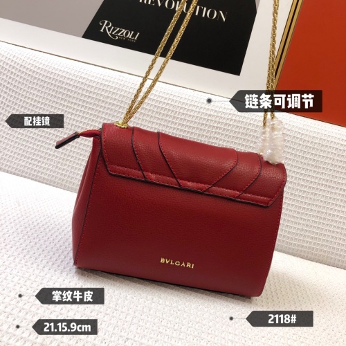 Replica Bvlgari AAA Quality Messenger Bags For Women #970035 $102.00 USD for Wholesale