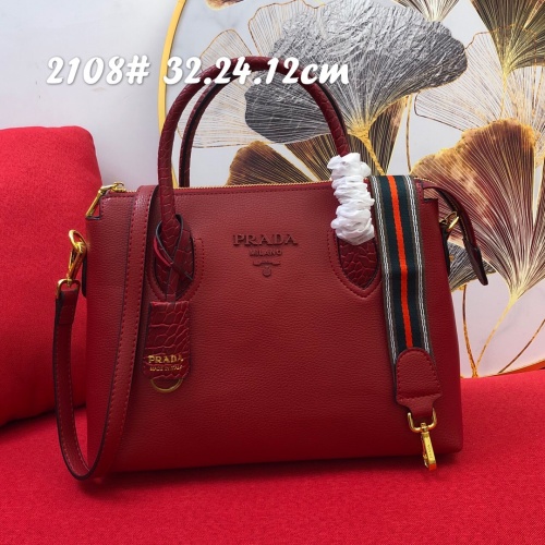 Prada AAA Quality Handbags For Women #970091 $105.00 USD, Wholesale Replica Prada AAA Quality Handbags