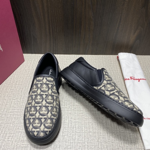 Replica Salvatore Ferragamo Casual Shoes For Men #970233 $64.00 USD for Wholesale