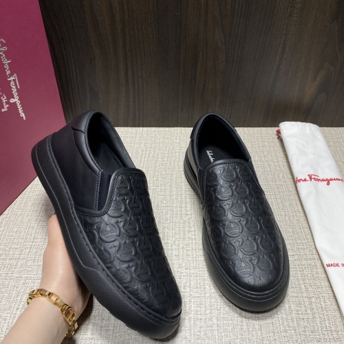 Salvatore Ferragamo Casual Shoes For Men #970235 $68.00 USD, Wholesale Replica Salvatore Ferragamo Casual Shoes