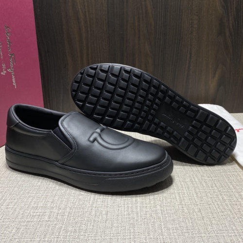 Replica Salvatore Ferragamo Casual Shoes For Men #970236 $68.00 USD for Wholesale