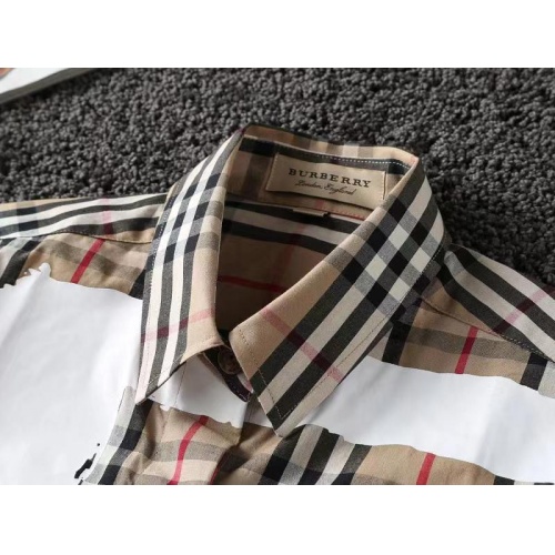 Replica Burberry Shirts Long Sleeved For Women #970448 $41.00 USD for Wholesale