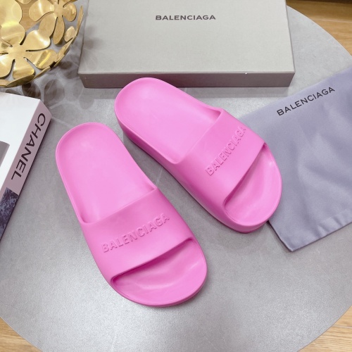 Replica Balenciaga Slippers For Women #970564 $76.00 USD for Wholesale