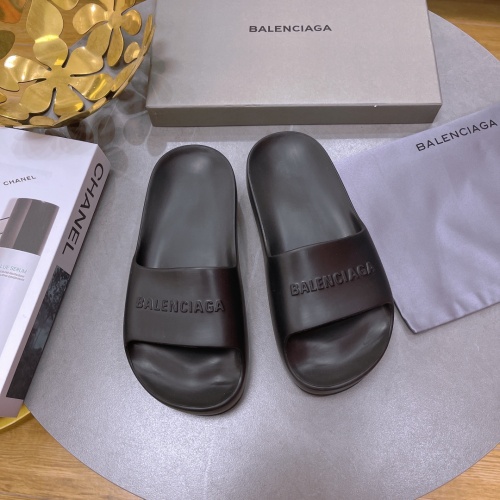 Replica Balenciaga Slippers For Women #970565 $76.00 USD for Wholesale