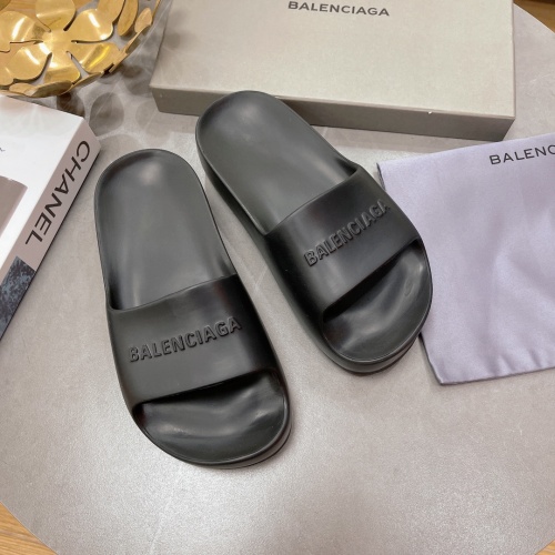 Replica Balenciaga Slippers For Women #970565 $76.00 USD for Wholesale