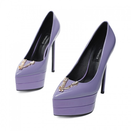Versace High-Heeled Shoes For Women #970572