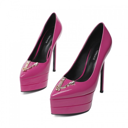 Versace High-Heeled Shoes For Women #970580