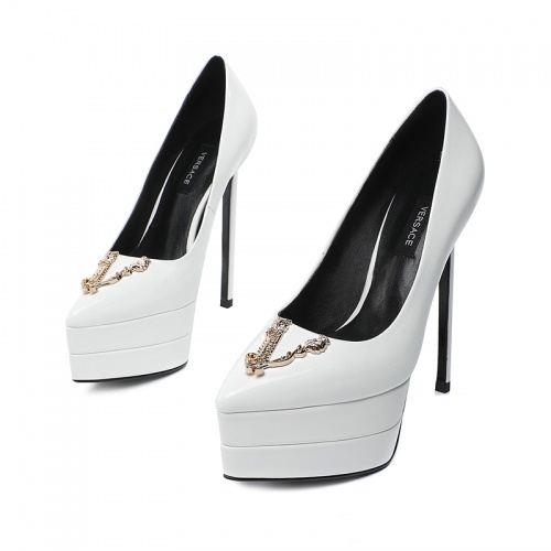 Versace High-Heeled Shoes For Women #970585