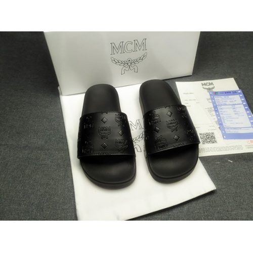 MCM Slippers For Women #970607 $39.00 USD, Wholesale Replica MCM Slippers