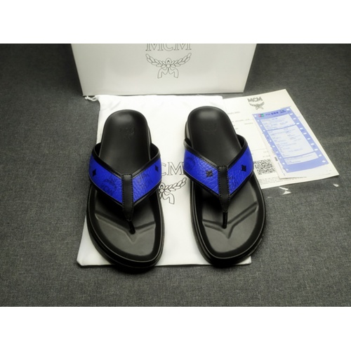 MCM Slippers For Men #970662 $42.00 USD, Wholesale Replica MCM Slippers