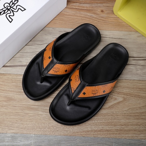 MCM Slippers For Men #970663 $42.00 USD, Wholesale Replica MCM Slippers