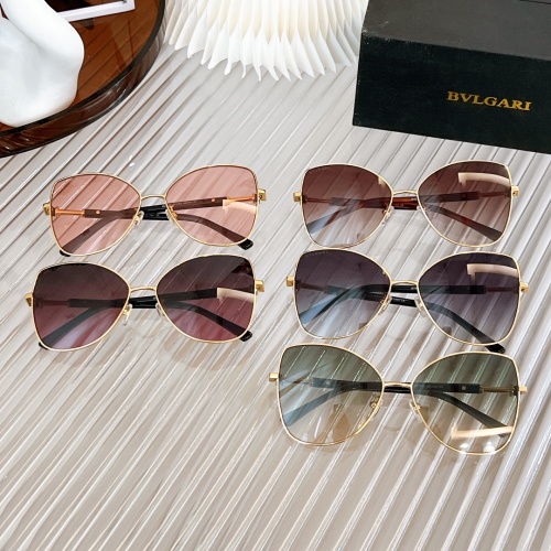 Replica Bvlgari AAA Quality Sunglasses #970674 $52.00 USD for Wholesale