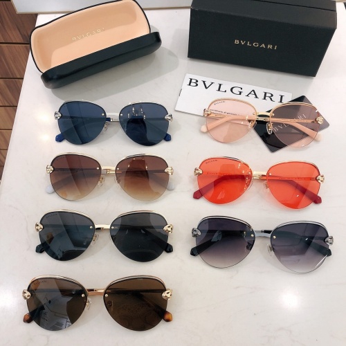 Replica Bvlgari AAA Quality Sunglasses #970683 $60.00 USD for Wholesale