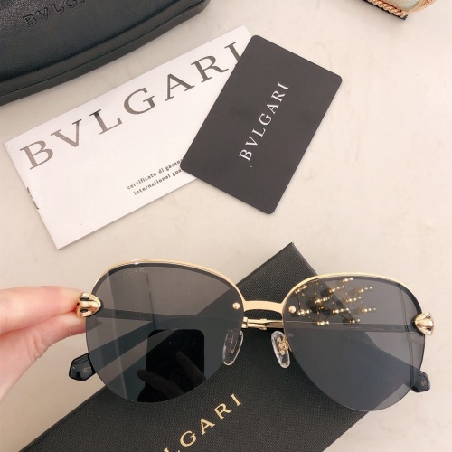 Bvlgari AAA Quality Sunglasses #970684 $60.00 USD, Wholesale Replica Bvlgari AAA Sunglasses