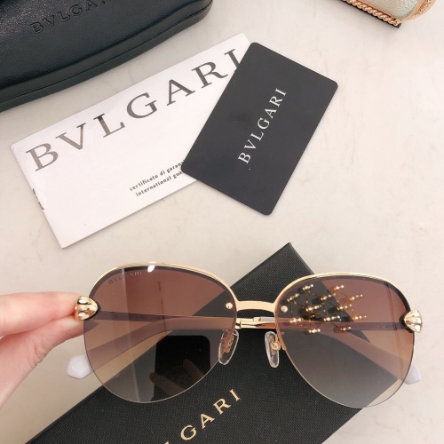 Bvlgari AAA Quality Sunglasses #970685 $60.00 USD, Wholesale Replica Bvlgari AAA Sunglasses