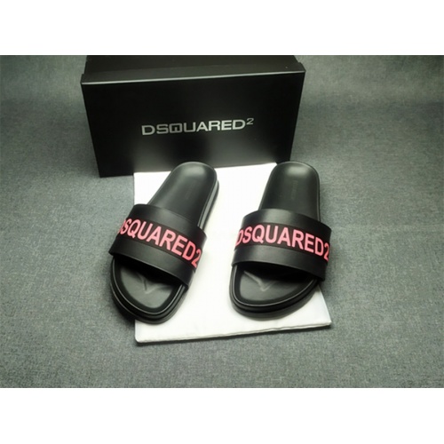 Replica Dsquared Slippers For Men #970755 $42.00 USD for Wholesale