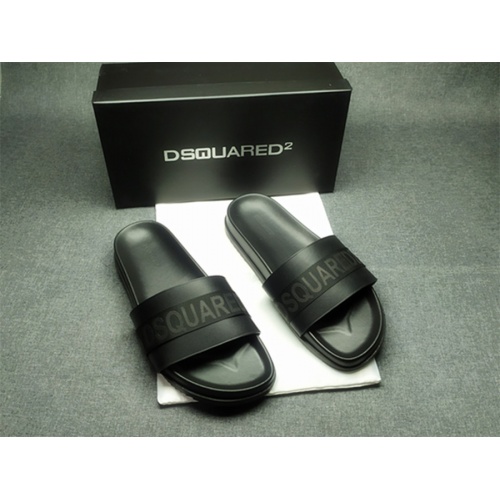 Replica Dsquared Slippers For Men #970756 $42.00 USD for Wholesale