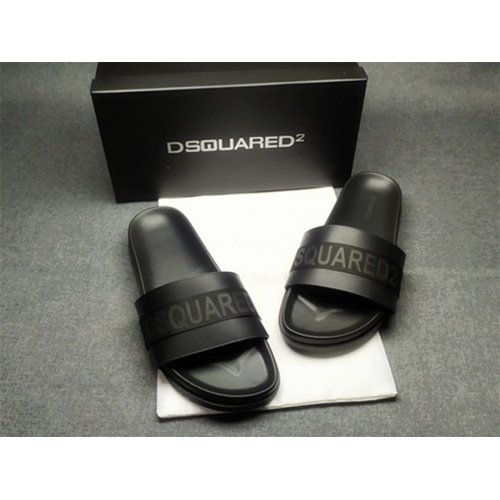 Replica Dsquared Slippers For Men #970756 $42.00 USD for Wholesale