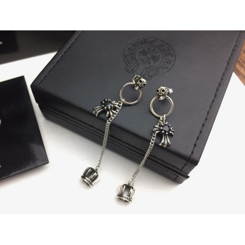 Replica Chrome Hearts Earring For Women #970808 $27.00 USD for Wholesale
