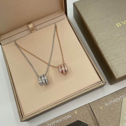 Replica Bvlgari Necklaces For Women #970867 $32.00 USD for Wholesale