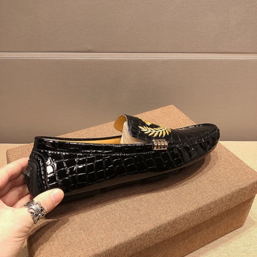 Replica Versace Leather Shoes For Men #971292 $68.00 USD for Wholesale