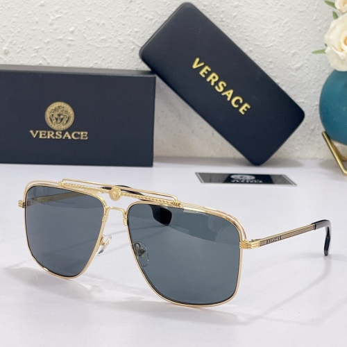 Versace AAA Quality Sunglasses #971362 $56.00 USD, Wholesale Replica Versace AAA Quality Sunglasses