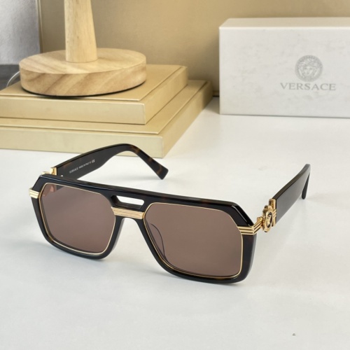 Versace AAA Quality Sunglasses #971370 $68.00 USD, Wholesale Replica Versace AAA Quality Sunglasses