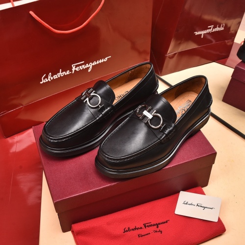Salvatore Ferragamo Leather Shoes For Men #971489 $125.00 USD, Wholesale Replica Salvatore Ferragamo Leather Shoes