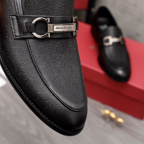 Replica Ferragamo Salvatore FS Leather Shoes For Men #971517 $76.00 USD for Wholesale