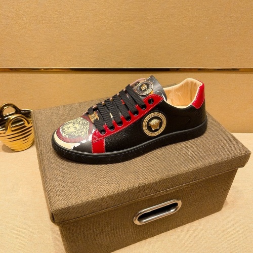 Replica Versace Casual Shoes For Men #971540 $76.00 USD for Wholesale