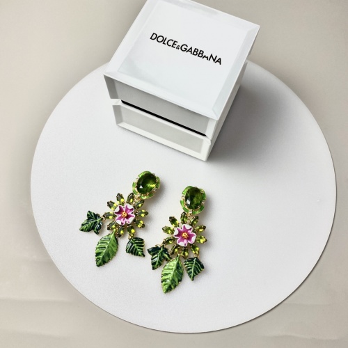 Replica Dolce & Gabbana D&G Earrings For Women #971691 $45.00 USD for Wholesale