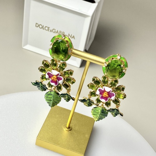 Replica Dolce & Gabbana D&G Earrings For Women #971691 $45.00 USD for Wholesale