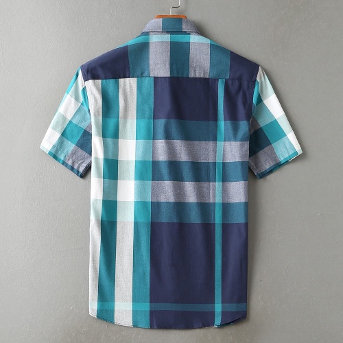 Replica Burberry Shirts Short Sleeved For Men #972070 $40.00 USD for Wholesale