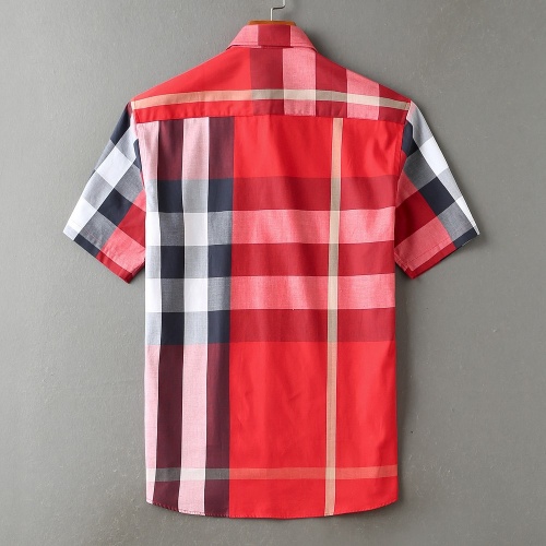 Replica Burberry Shirts Short Sleeved For Men #972072 $40.00 USD for Wholesale