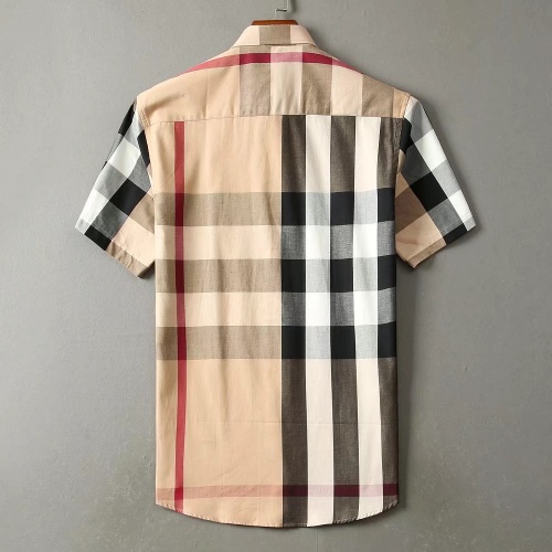 Replica Burberry Shirts Short Sleeved For Men #972101 $40.00 USD for Wholesale